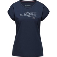 Mammut Mountain Finsteraarhorn T-Shirt Women, marine, L