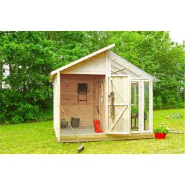 Plus Gerätehaus 3,16 x 2,08 m Natur