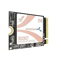 Sabrent Q4 2230 M.2 NVMe Gen 4 2 TB interne SSD 5000 MB/s Lesen PCIe 4.0 X4 M2 Solid State Drive kompatibel mit Steam Deck, ASUS ROG Ally, Mini-PCs [SB-213Q-2TB]