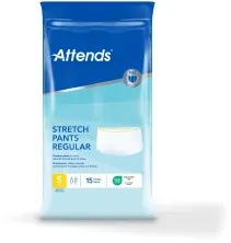 Attends Stretch Pants Regular Fixierhose 205785 , 1 Packung = 15 Stück, Größe S, HBU: <80 cm