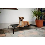 Kerbl Hundematte Memory-Foam oval 120 x 72 cm grau/beige