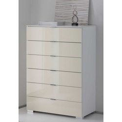 Staud Sonate moderne Hochkommode mit Schubladen 80 cm breit