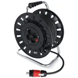 Doktorvolt Kabeltrommel Verlängerungskabel 4x230V/16A 25m 3x2,5mm2
