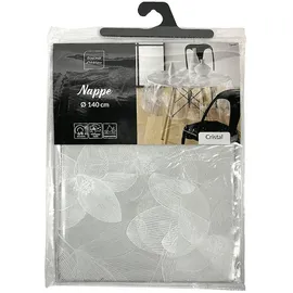 Douceur d'intérieur Tischdecke, transparent Kunststoff, 140x140 cm, Wohntextilien, Tischwäsche, Tischdecken