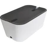 BOSIGN Hideaway M 18 x 13,8 x 30 cm 1-tlg. white/grey