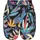 URBAN CLASSICS Aop Viscose Resort High Waist Shorts Black Fruity 4XL