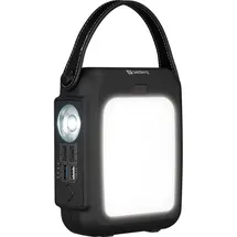 Sandberg Hand Crank Powerbank 20000 mAh, 20 W, 74 Wh), Powerbank, Schwarz