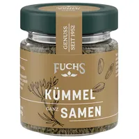 Fuchs Gewürze - Kümmel ganz | Für Brot, Käse, Kohl und Fleisch | 38 g