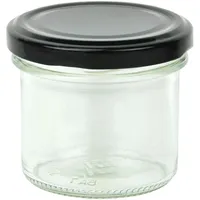 Mambocat 48er Set Sturzglas 125 ml To 66 schwarzer