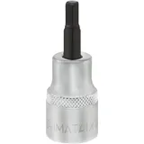 MATADOR Schraubwerkzeuge Matador 30780060 Innen-Sechskant Steckschlüssel-Bit-Einsatz 6mm 3/8\ 10 mm,