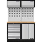Kraftwerk Mobilio 2er Kombi Oberschrank, Buche Multiplex