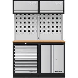 Kraftwerk Mobilio 2er Kombi Oberschrank, Buche Multiplex