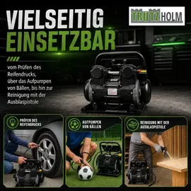 Trutzholm Flüsterkompressor 9L 900 W 8 bar