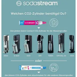 Sodastream CO2-Zylinder Quick Connect