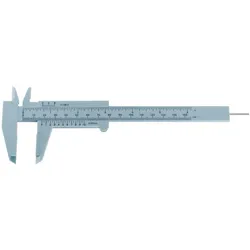 ALCO Schiebelehre Kunststoff Auszug bis max. 155mm grau