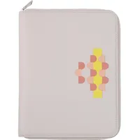 Dudu Schreibmappe Leder 24 cm beige