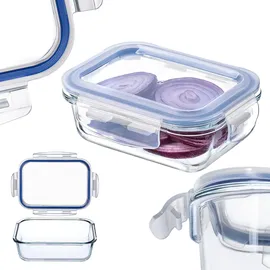 Kadax Glasbehälter rechteckig transparent 0,37 l