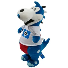 Hamburger SV Plüschdino 35cm Kinder Blau/Mehrfarbig