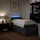 vidaXL Boxspringbett 100 x 200 cm Dunkelgrau