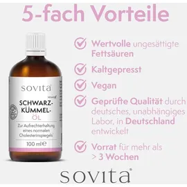 Sovita beauty Schwarzkümmel-Öl 100 ml
