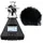 Zoom Audio Zoom H3-VR 360° Audio-Recorder mit Fell-Windschutz (Handheld), Audiorecorder