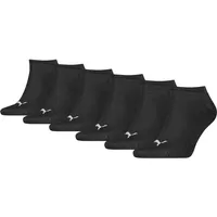 Puma Socken Unisex 6er Pack Stretch SCHWARZ|SCHWARZ 39/42