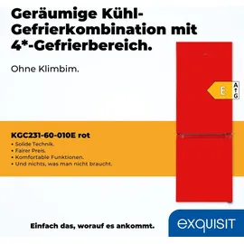 GGV Exquisit KGC231-60-010E rot