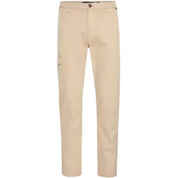 Cargohose INDICODE "Cargohose IDSwillam", Herren, Gr. L, N-Gr, beige (cornstalk), Obermaterial: 98% Baumwolle CO. 2% Elasthan EL., Hosen Cargohose
