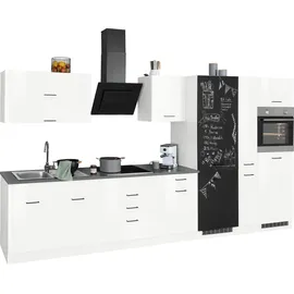 kochstation Küchenzeile KS-Trier 380 cm weiß