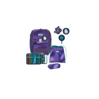 Scout Genius Schulranzen-Set 4-tlg. Exklusiv Superflash Purple Magic