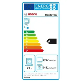 Bosch Einbaubackofen + Glaskeramikkochfeld autark 60 cm Teleskopauszug