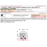 Yankee Candle Duftkerze Großes Glas Soft Cotton 538 g, weiß