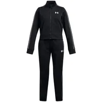 Under Armour Icon Knit Crop Trainingsanzug Mädchen 001 black/white