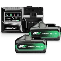 Hikoki Ladegerät UC18YSL3WJZ inkl. 2 Akku