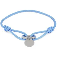 Copenhagen Studios Copenhagen Fabric Link Armband Edelstahl blau CPJ-0024-B-21 Größe ONESIZE