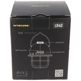 Nitecore LR40 LED Camping-Laterne 100 lm, akkubetrieben 222 g Oliv