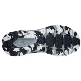 SKECHERS Go Run Trail Altitude 2.0 Rocky Hill Slip-InTurnschuhe, Black And Gray Leather/Textile, 43