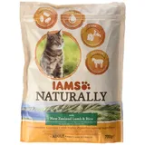 Iams Naturally Katzentrockenfutter Lamm 700 g