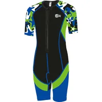 Beco Neoprenanzug Shorty Blau/Grün 116