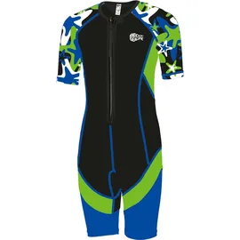 Beco Neoprenanzug Shorty Blau/Grün 116