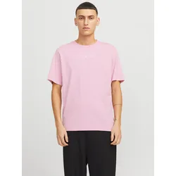 Jack & Jones Rundhalsshirt »JPRBLUARCHIE TEE CREW NECK« Jack & Jones Pink Nectar XS