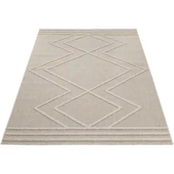 Outdoorteppich AYYILDIZ TEPPICHE "PATARA 4954", beige, B:200cm H:8mm L:290cm, Polypropylen, Teppiche, Pflegeleicht / Strapazierfähig / In- und Outdoor geeignet