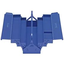 FORUM Werkzeugkasten 5-tlg. grau 430 mm