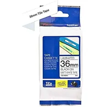 Brother TZe-M261 - Matt - selbstklebend Schriftband schwarz auf weiß Schriftfarbe: 8m