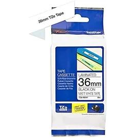 Brother TZe-M261 - Matt - selbstklebend Schriftband schwarz auf weiß Schriftfarbe: 8m