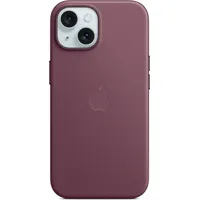 Apple iPhone 15 Feingewebe Case mit MagSafe mulberry