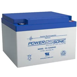 Powersonic PS 12260 12V 26Ah Blei-Vlies Akku AGM VRLA VdS