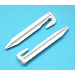 BIO Haken kompatibel für Einhell Freelexo ® abbaubare Nägel aus Ökologischen Material Kabel Befestigung Heringe auflösende Erdanker - HQ BIO