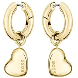 Boss Creolen HONEY LOVE gelb Edelstahl 20mm