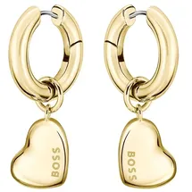 Boss Creolen HONEY LOVE gelb Edelstahl 20mm